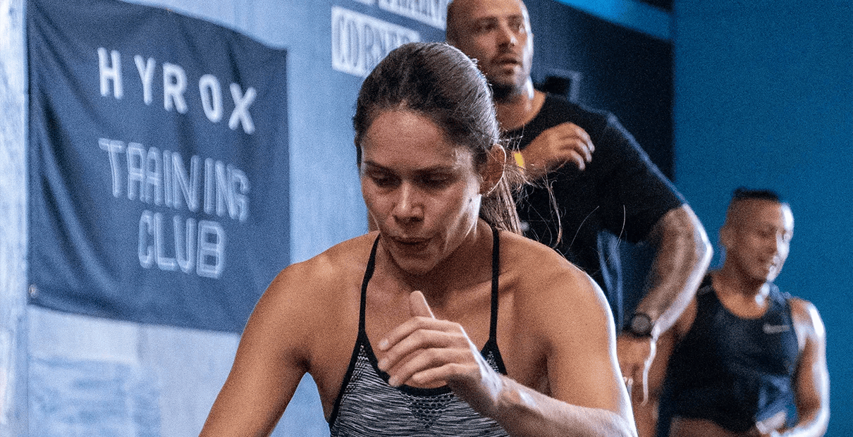 woman exercising at HCFIT Training Club