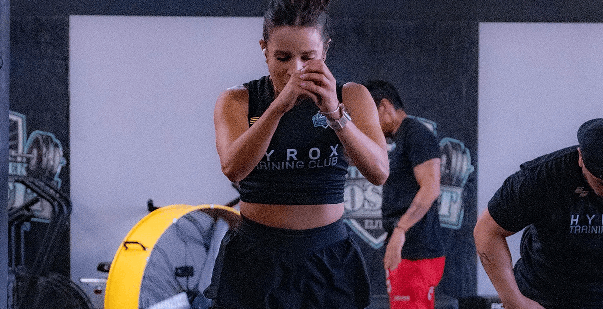 woman training at HCFIT Training Club